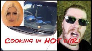 Cooking Sausages with the SUN, in a Hot Car!