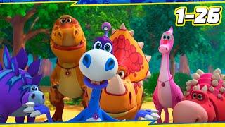  TURBOZAURS - ALL EPISODES OF THE FIRST SEASON | Family Kids Cartoon | Dinosaurs Cartoon for Kid