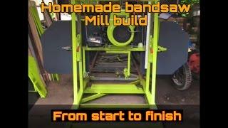 homemade bandsaw mill