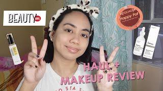 BEAUTYMNL Haul & GRWM while reviewing local makeup! | Chill with Camille