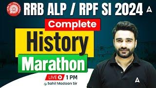 RRB ALP/RPF SI 2024 Marathon | RRB ALP/RPF SI 2024 Complete History Marathon | By Sahil Madaan Sir