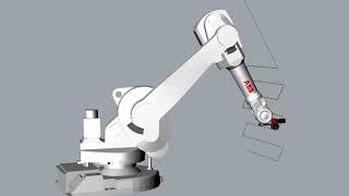 Robot arm Simulation with HAL Robotics