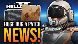 Helldivers 2 - CEO Talks Update News, Huge Bug & Droid!