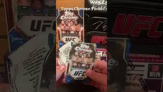 Topps Chrome UFC Pack! #sportscards #footballcards #ufcpresident #danawhite #ufc #ufccards