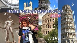 UM MÊS NA ITÁLIA COMIGO!  Intercâmbio em Roma, sozinha por Florença & perrengues chiques pt. 1