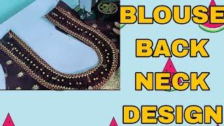 BLOUSE BACK NECK DESIGN||FASHION FLORA CREATIONS||VIDEO - 17 #fashion #fahiondesign #fahiondesign