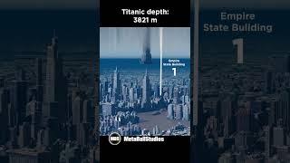 Titanic Depth in Perspective! ️ (3821 m)