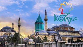 Mevlana Türbesi  Sultan Selim Camii  Bedesten  Walking Tour | Konya  [Full HD] #WalkingTour