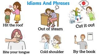 Practice easy english phrases and idioms | Idioms And phrases | Daily use english words & phrases |