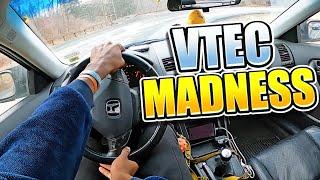 VTEC POWER - HONDA ACCORD V6-6MT MADNESS | MEGA COMPILATION (POV)