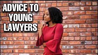 ADVICE TO NEW LAWYERS | Jump start your career!!!