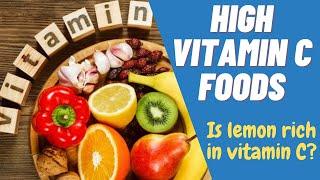 Top 20 High Vitamin C Foods | Vitamin C Food Sources | DotFacts