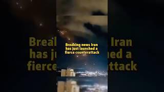 Breaking news lran has just launched a fierce counterattack #shorts #youtubeshorts #military #lran
