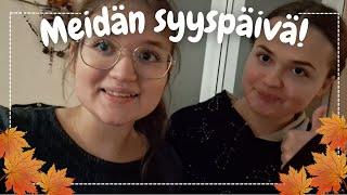 MY DAY: meidän syyspäivä! (syysloma vasta ensi viikolla)