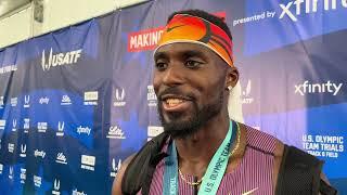 Kenny Bednarek Runs 19.59 Personal Best Just Behind Noah Lyles to Qualify for U.S. Olympic 200m Team