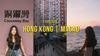 5 Days In Hong Kong & Macau Day Trip  | local food, photospot, dimsum, tart, hike    ‍️