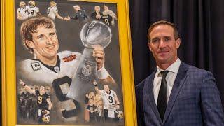 Recap: Drew Brees inducted into Saints Hall of Fame Class of 2024