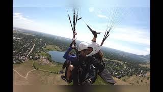 Tandem Paragliding with Johannes Rath (Boulder Free Flight!)