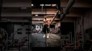 Gym & Fitness Free Presets | Vishal Preset | #freepresets #lightroom #lightroompresets