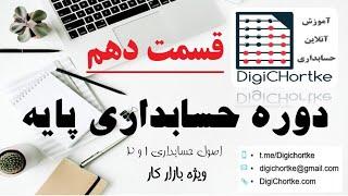 قسمت دهم حسابداری پایه - خلاصه ای از اصول 1 و 2 حسابداری