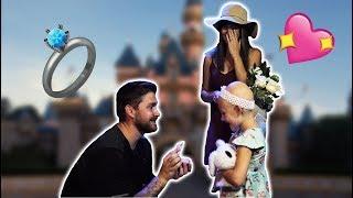 SURPRISE!... 10 YEAR ANNIVERSARY PROPOSAL IN DISNEYLAND!!