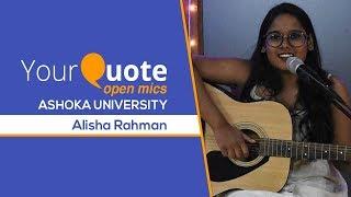 'Lost Stars' by Alisha Rahman | English Cover | YQ - Ashoka University (Open Mic 8)