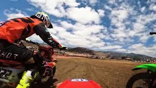 Justin Barcia 450 Moto 1 Opening Lap GoPro  | 2022 Fox Raceway I Pro Motocross