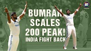 Bumrah Scales 200 peak! India fight back | IND vs AUs BGT Series Test 4 Day 4