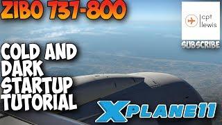 Zibo 737-800 Cold and Dark startup tutorial