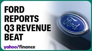 Ford beats on Q3 revenue, lowers profit forecast