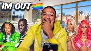 COMING OUT TO MY INFLUENCER FRIENDS TO GET THEIR REACTIONS!️‍ *MUST WATCH*