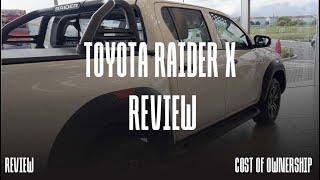 THE BEST BAKKIE!?? | 2023 Toyota Raider X Review | Cost of Ownership