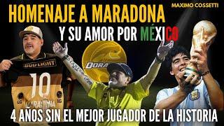 CUANDO MARADONA DEMOSTRÓ SER BUEN ENTRENADOR, SU PASO POR DORADOS, AMOR Y CONEXIÓN CON MÉXICO