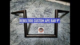 HONDA REBEL1100 | CUSTOM APE BAR 9"