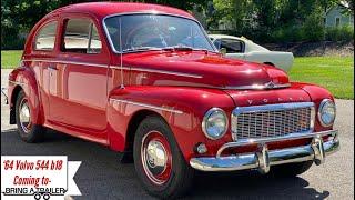 1964 Volvo 544 Cold start and walk around