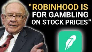 Warren Buffett: Robinhood Turned The Stock Market Into A Casino