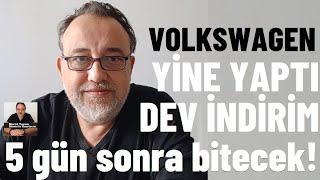 VOLKSWAGEN YİNE YAPTI! Dev indirimler Kasım'da da devam ediyor! #Volkswagen #VW #kampanya #indirim