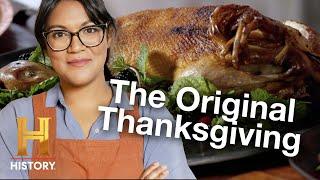 Sohla Cooks the FIRST Thanksgiving Feast from 1621 | Ancient Recipes with Sohla