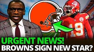 URGENT NEWS! CLEVELAND BROWNS HOLD TRYOUT WITH TWO-TIME SUPER BOWL CHAMP! CLEVELAND BROWNS NEWS