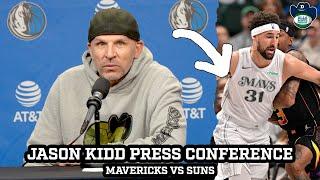 Jason Kidd Postgame Press Conference after Dallas Mavericks fall to Suns