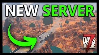 7 Days To Die - GETTING STARTED ON MY NEW Server - Astoria 8k MAP