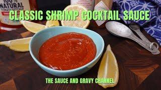 Classic Red Cocktail Sauce | Shrimp Cocktail | Cocktail Sauce | Cocktail Sauce Recipe