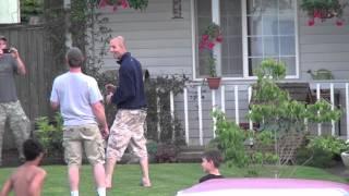 Drunk Neighbor Gets Tased