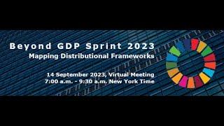 Fifth Beyond GDP Sprint 2023 Meeting, 14 September 2023