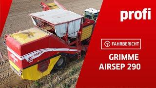 Potato harvester Grimme Airsep 290 | profi #drive report