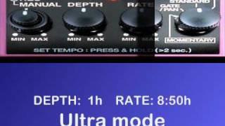 Boss BF 3 Flanger -Samples (parte 2) Ultra Mode - Pan/Gate Mode