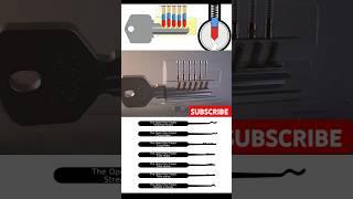 LOCK PICKING TUTORIAL #whatisinside #locksmithhack #lockpicking #howitworks  @mallusafecracker