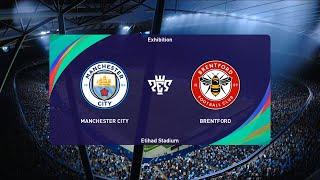 Manchester City vs Brentford | Etihad Stadium | 2021-22 Premier League | PES 2021