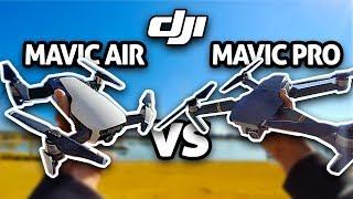 DJI Mavic Air vs Mavic Pro!! (4K)