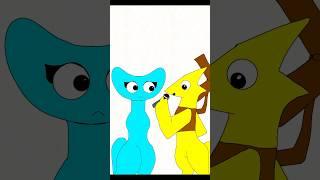 Dream on Yellow & cyan (rainbow friends)chapter 2 #animation #flipaclip